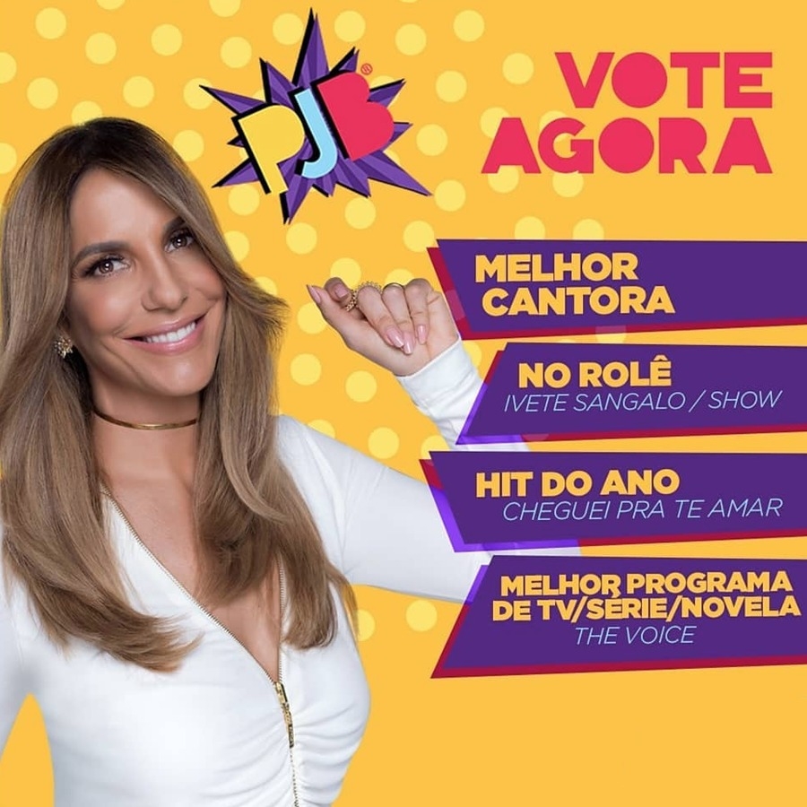 IVETE SANGALO É FINALISTA NO PRÊMIO JOVEM BRASILEIRO – VOTE!